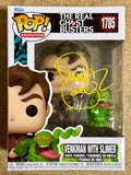Dave Coulier Signed Real Ghostbusters Venkman With Slimer Funko Pop! #1785 With JSA COA