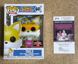 Colleen O'Shaughnessey Signed Flocked Tails #641 Funko Pop! TargrtCon 2021 Exclusive With JSA COA