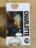 Colleen Clinkenbeard Signed Black Clover Charlotte Funko Pop! #1155 Glow Exclusive With JSA COA