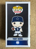 Tony Romo Signed NFL Dallas Cowboys Funko Pop #66 2016 Exclusive With JSA COA