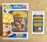 David Spade Signed Disney Emperor Kuzco New Groove Funko Pop! #357 With JSA COA