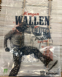 Morgan Wallen Norris Bear Pittsburgh 2026 Limited Single City XL T-Shirt, Hat & Tour Merch Bag