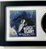 Framed & Signed Brantley Gilbert The Devil Don’t Sleep CD With PSA COA