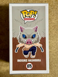 Funko Pop! Animation Flocked Inosuke Hashibira #875 Demon Slayer 2021 Exclusive