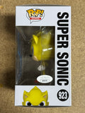 Jaleel White Signed Super Sonic the Hedgehog Funko Pop! #923 Exclusive With JSA COA