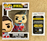 JK Simmons Signed Autographed Invincible Omni-Man Funko Pop! #1500 JSA COA