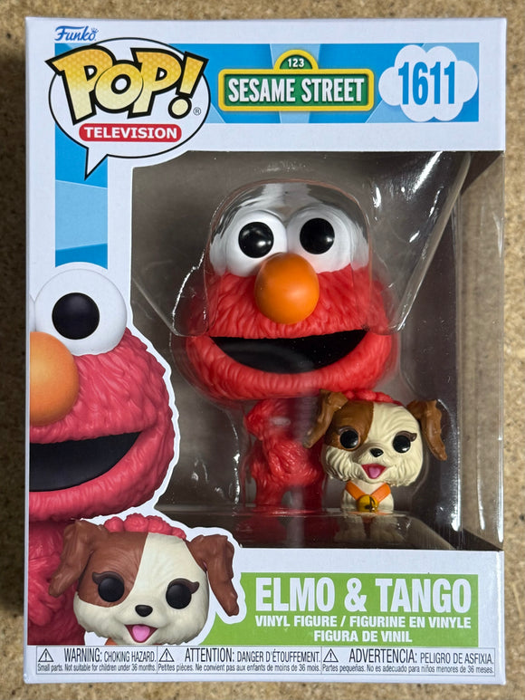 Funko Pop! Television Elmo & Tango The Dog #1611 Sesame Street 2024