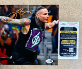 Jeff Hardy Of The Hardy Boyz WWE Signed Autographed 8x10 Photo With JSA COA