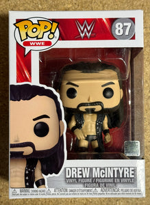 Funko Pop! WWE Drew McIntyre #87 Wrestling 2021 Scottish Warrior