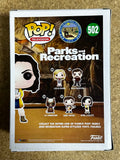 Aubrey Plaza Signed April Ludgate Parks & Rec Funko Pop! #502 With JSA COA