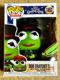 Bob Cratchet & Tiny Tim Muppets Kermit Funko Pop! #1457 With Custom Meraki Art Work