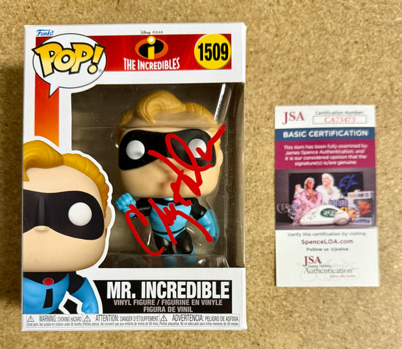 Craig T. Nelson Signed Disney Mr. Incredible Funko Pop! #1509 With JSA COA