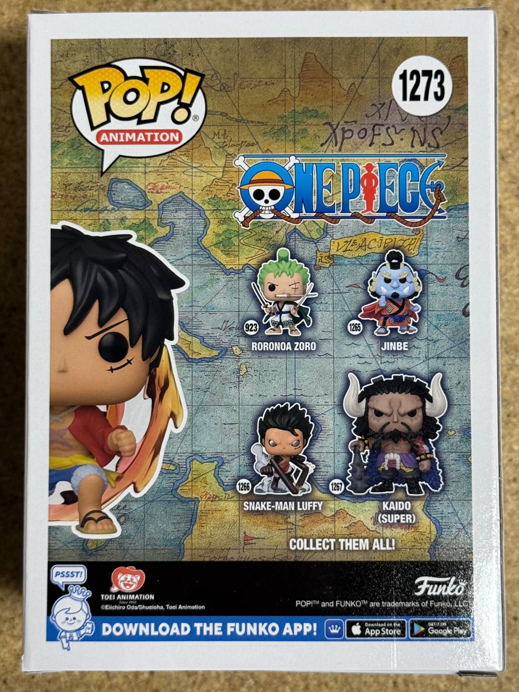 Funko Pop! Animation Red Hawk Luffy #1273 One Piece 2023 AAA Anime