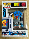 Taylor Gang Wiz Khalifa Signed 2024 MTV Funko Pop #236 With JSA COA