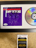 Otis Williams Signed Temptations “ Compact Command Performances (1985)” Cd With JSA COA