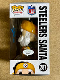 Pat Freiermuth Signed NFL Pittsburgh Steelers Santa Funko Pop! #287 With JSA COA