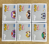 Funko Pop! Bluey Set of 6 Bandit #2371 Bingo #2374 Janet #2372 Rita #2369 #2370