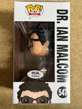 Jeff Goldblum Signed Jurassic Park Dr. Ian Malcolm Funko Pop! #547 With PSA COA