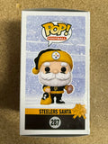 Rocky Bleier Signed NFL Pittsburgh Steelers Santa Funko Pop! #287 With JSA COA