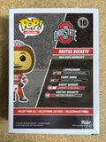 Shaun Wade Signed Ohio State Buckeye Mascot #10 Funko Pop! With JSA COA