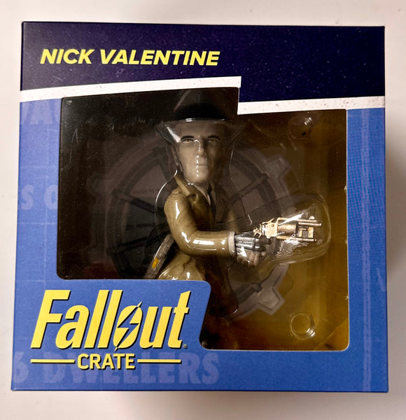 Fallout Game Loot Crate Nick Valentine Screen Shots Exclusive Figure