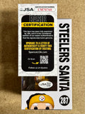 Cam Heyward Signed NFL Pittsburgh Steelers Santa Funko Pop! #287 With JSA COA