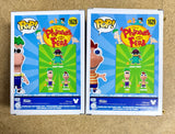 Funko Pop! Disney Animation Phineas & Ferb #1628 #1629 Set of 2