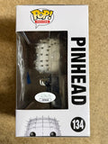 Doug Bradley Signed Vaulted Pinhead Hellraiser Funko Pop! #134 With JSA COA