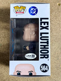 Nicholas Hoult Signed 2025 Funko Pop! DC Lex Luthor Superman #564 With JSA COA