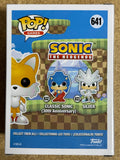 Funko Pop! Games Flocked Tails #641 Sonic The Hedgehog Targetcon 2021 Exclusive