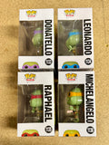 Funko Pop! Movies Leonardo Michelangelo Donatello Raphael TMNT Teenage Mutant Ninja Turtles (1991) Set Of 4