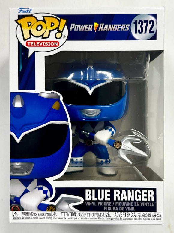 Funko Pop! Television Blue Power Ranger With Power Lance #1372 MMPR 30th 2023