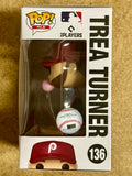 Funko Pop! MLB Trea Turner Bubble Gum #136 Philadelphia Phillies 2026 Shortstop