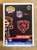 Devin Hester Signed Chicago Bears Staley Da Bear Mascot Funko Pop #358 With JSA COA