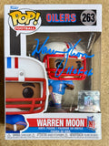 Warren Moon Signed NFL Houston Oilers Funko Pop! #263 With JSA COA