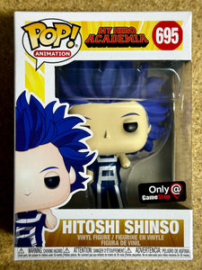 Funko Pop! Animation Hitoshi Shinso #695 My Hero Academia 2020 Vaulted Exclusive