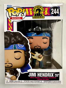 Funko Pop! Rocks Jimi Hendrix (Maui Live) With Guitar #244 Vaulted 2021