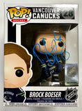 Brock Boeser Signed NHL Hockey Vancouver Canucks Funko Pop! #28 With JSA COA