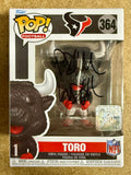 Rapper Paul Wall Signed Houston Texans Mascot Toro Funko Pop! #364 With JSA COA