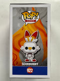 Funko Pop! Games Scorbunny #922 Fire Pokemon 2023 Starter Generation VIII