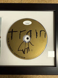 Framed & Signed Pat Monahan Train Save Me, San Francisco CD With JSA COA