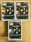 Funko Pop! Animation Light Yagami, L In Chair & Ryuk Death Note 2026 Set Of 3