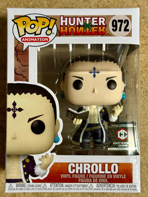 Funko Pop! Animation Chrollo #972 Hunter X Hunter 2021 Vaulted Exclusive