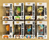 Funko Pop! Animation Monkey D. Luffy One Piece Complete Straw Hat Crew Set Of 8