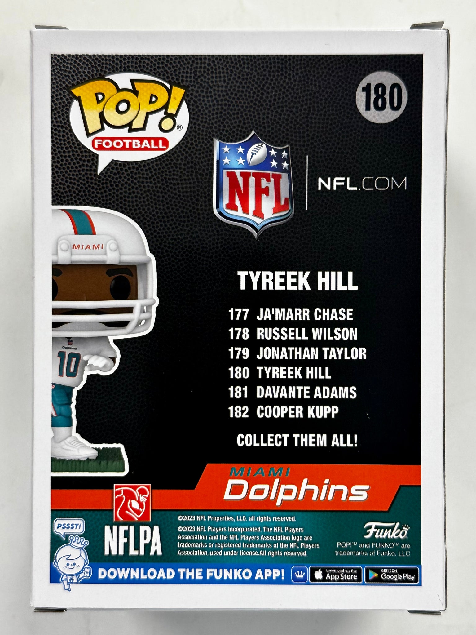 Funko Pop! NFL - Cooper, Davante, Tyreek, Jonathan, Russell & JaMarr 