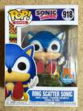 Funko Pop! Games Sonic the Hedgehog Ring Scatter #918 Sega PX Previews Exclusive
