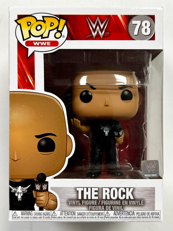 Funko Pop! WWE Dwayne The Rock Johnson #78 Wrestling Rock Bottom People’s Elbow