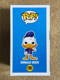 Tony Anselmo Signed Classic Donald Duck Disney Funko Pop! #1191 With JSA COA