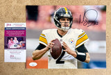 Mason Rudolph Signed Autographed NFL Pittsburgh Steelers QB 8x10 Photo JSA COA