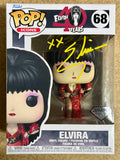 Cassandra Peterson Signed Diamond Mistress Of The Dark Elvira Funko Pop! #68 With JSA COA